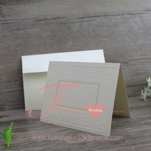Free Shipping Nice Foiling Small Invitation Card Template